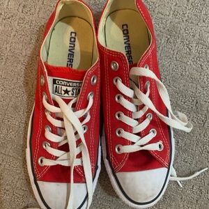 Red converse